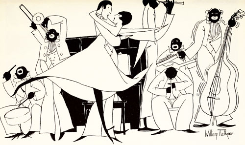 William Faulkner's Little-Known Jazz Age Drawings, with a Side of