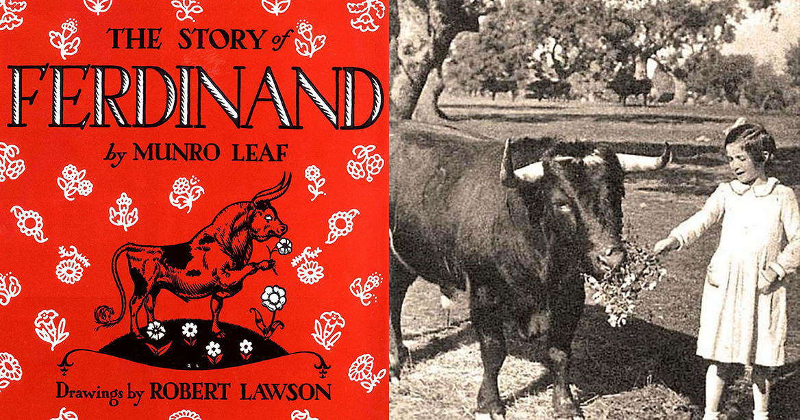The Bittersweet Story of the Real-Life Peaceful Bull Who Inspired Munro  Leaf and Robert Lawson's Ferdinand – The Marginalian