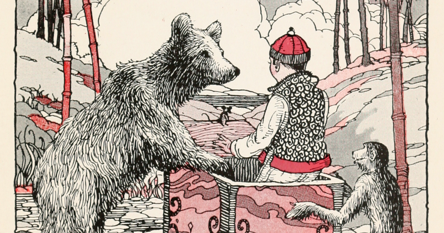 Stunning Century-Old Illustrations of Tibetan Fairy Tales from the Artist Who Created Bambi