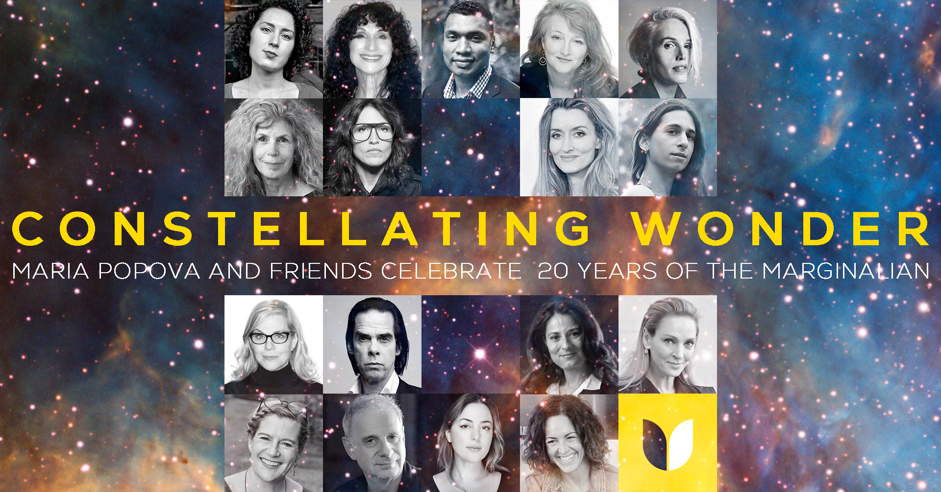 Constellating Wonder: Celebrating 20 Years of The Marginalian (October 23, 2026)